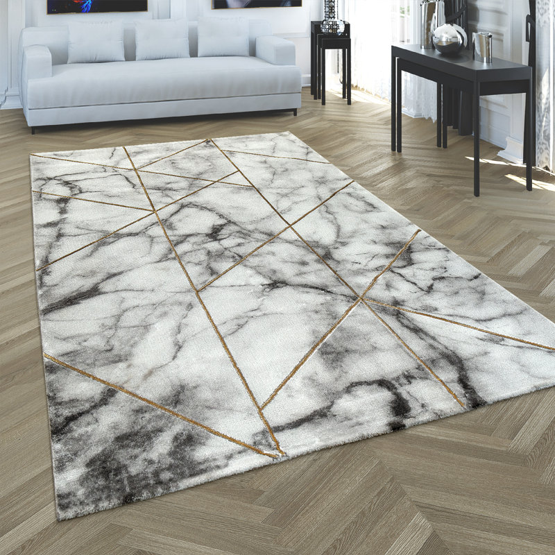 Round Hlavacek Abstract Area Rug, Round 200cm