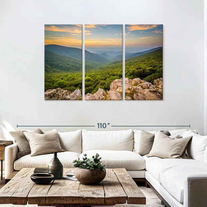 Alvord Shenandoah Valley Outlook, 48" H x 74" W