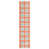 Blanc / bleu sarcelle / orange