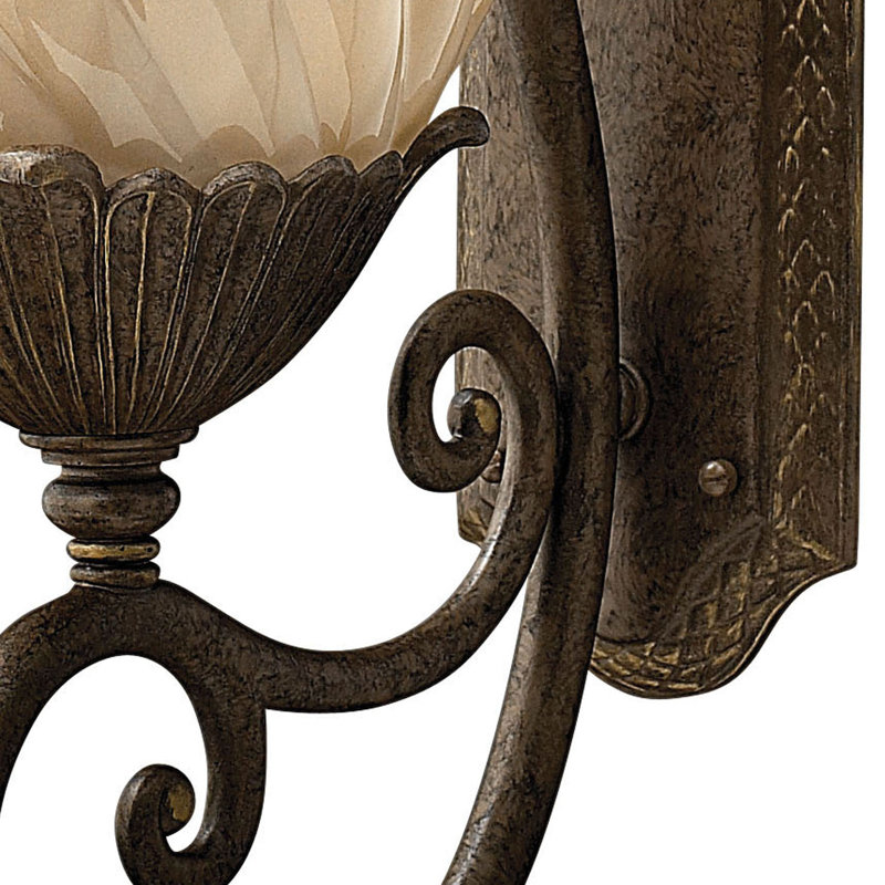 Plantation 1 Light Wall Lantern, 28" H x 10.25" W x 13.75" D, Incandescent