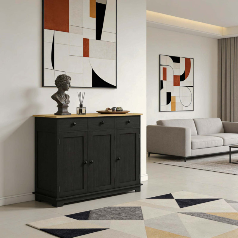 Armoire de rangement moderne, armoire d'appoint de salon, armoire de cuisine