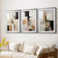 ABSTRACT Series CCCCLXIV - Impression sur mesure encadrée de qualité supérieure - 3 pièces-2125309634-2125309758