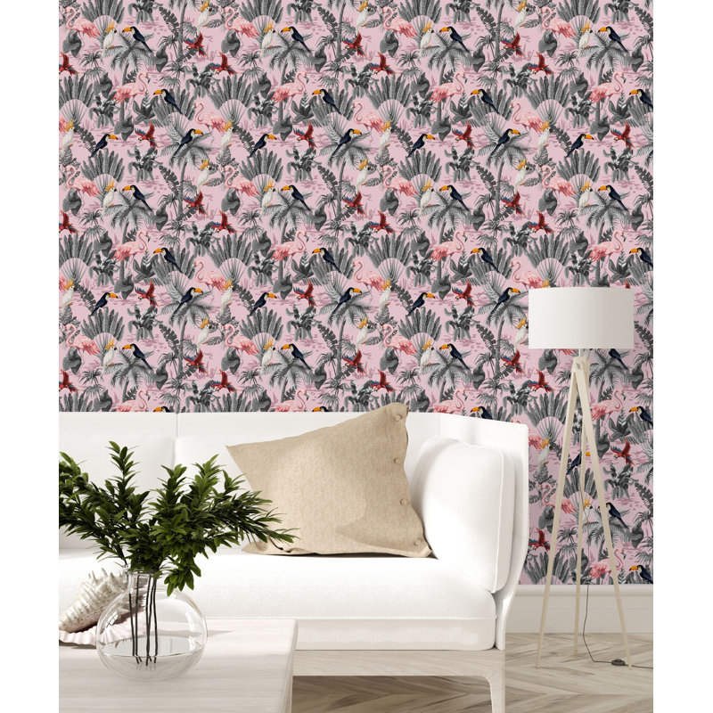 Panneau de papier peint Ethelsville, L 18,75 po x l 25 po, Papier