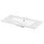 Lavabo de salle de bain rectangulaire 3 trous 36 po x 36 po, lavabo de meuble-lavabo seulement, convient au robinet central de 4 po (robinet et armoire non inclus) [lavabo seulement]