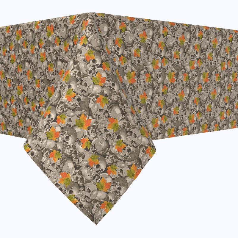Hackensack Geometric Halloween Tablecloth, 84" L x 60" W