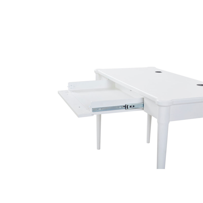 Bureau d'écriture - Blanc (sans la chaise), Blanc