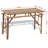 Tott And Eling 4 - Person Bamboo Wood Patio Dining Set with Rectangular Table