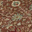 Tapis rond paprika lavable à la machine intérieur / extérieur 8 pi x 8 pi ACN1085 Chayil-109484133