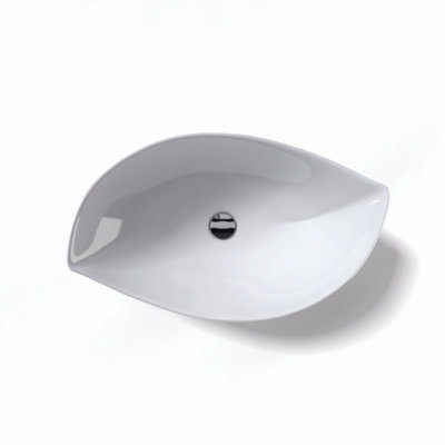 Ceramica 25.5'' L Bathroom Sink