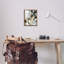 "Abstract Paint Steaks", art mural encadré flottant par June Erica Vess-654826060-654826057