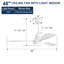 48 Inch Solid Wood Ceiling Fan With Dimmable Light 6 Speed Reversible Dc Motor-925500120