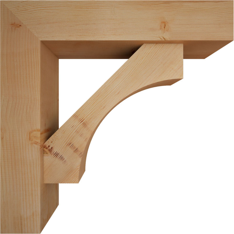 Support Westlake Block avec support décalé, 32 x 32, Sapin Douglas de l 7 1/2 (lisse)