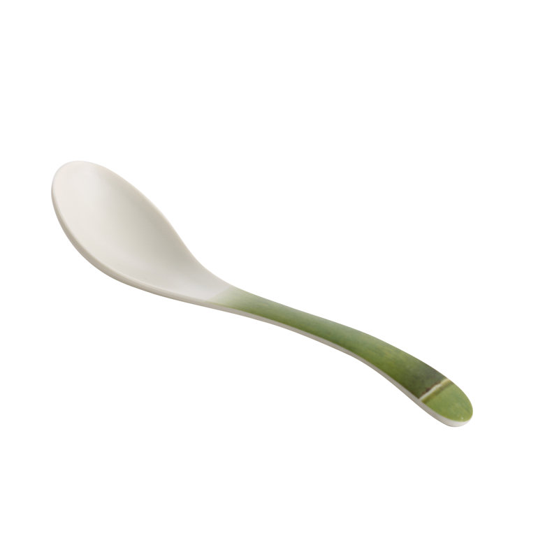 Bamboo Style Soup Spoon