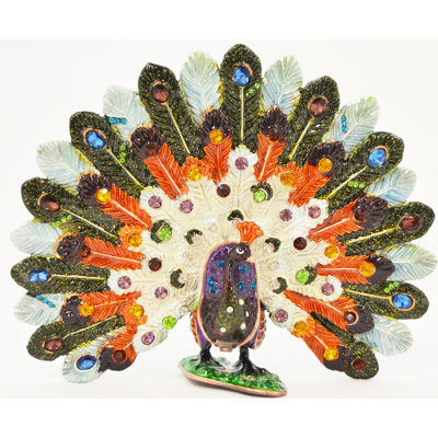 Fan Metal Decorative Box