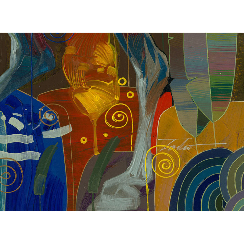 The Woman You Love by Tadeo Zavaleta - Single Picture Frame Painting on Canvas