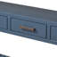 Grande console d'entrée avec 4 tiroirs et 3 tablettes ouvertes-1624948452