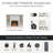Winston Electric Fireplace Mantel with Built-in Bookshelves-99323804
