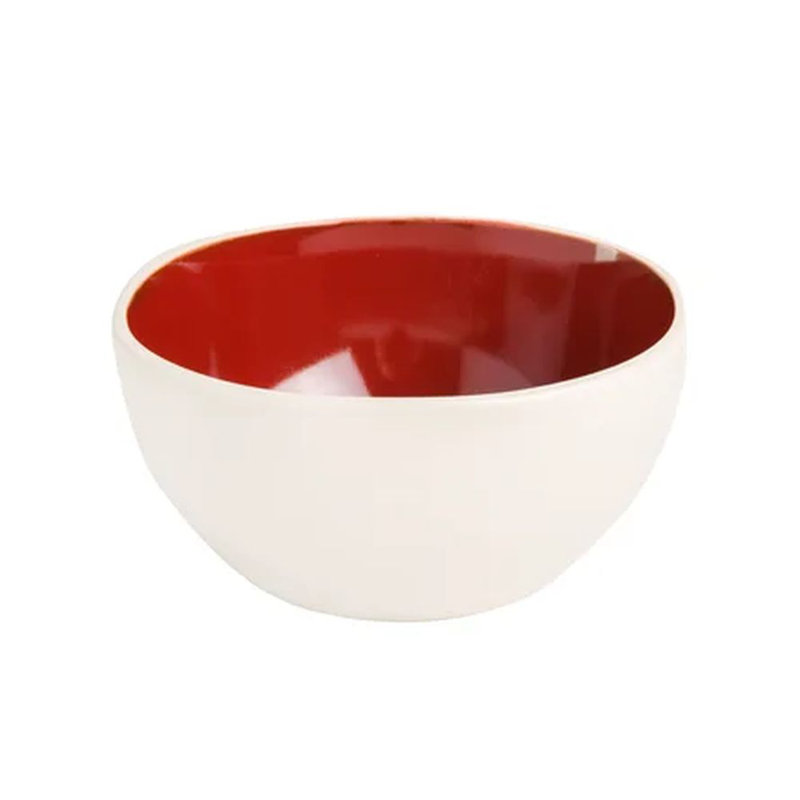 Vaisselle Ivy Bronx - service pour 4, Rouge / Blanc