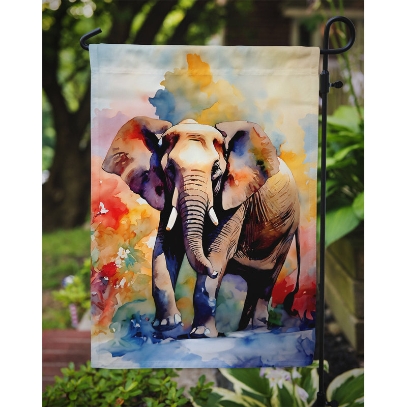Drapeau du jardin des éléphants