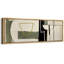 «Mid Century Shape Abstract Geometric Shapes», reproduction encadrée sur toile-98042273-111665209
