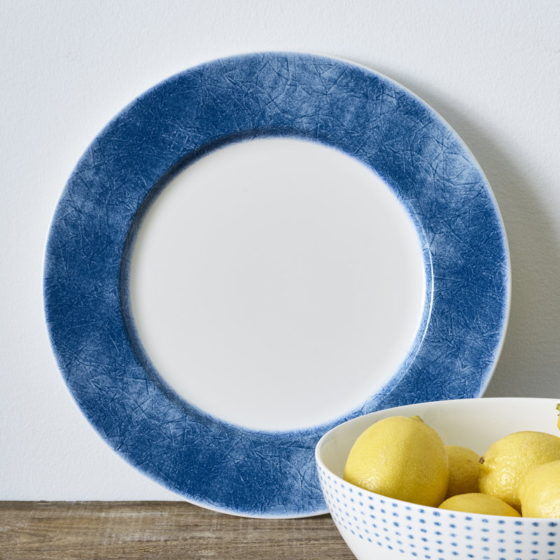 Plateau hamac Noritake, 12 1/2 po, Bleu
