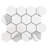 Stately Hex 11" x 14" Porcelain Mosaic Wall & Floor Tile-72531465