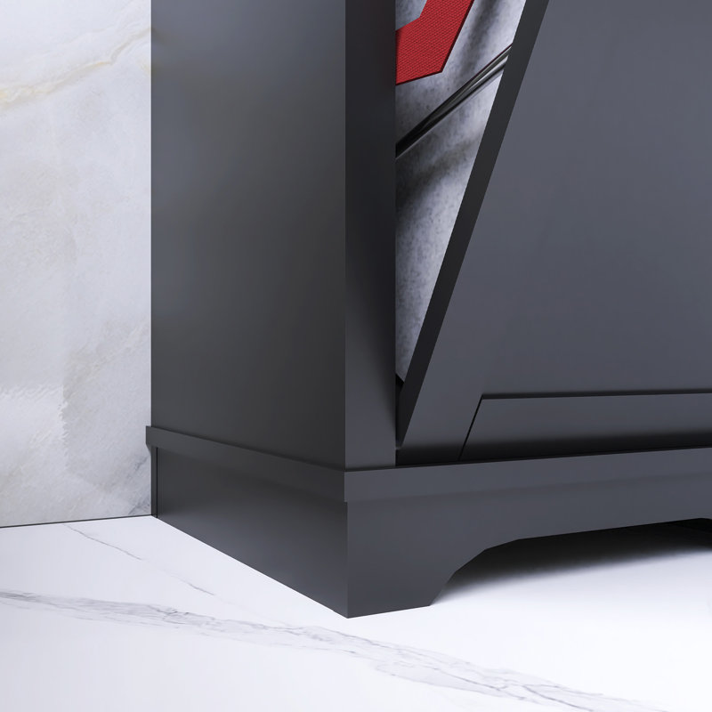 Armoire de rangement haute 64 po, Noir, noir, noir, noir