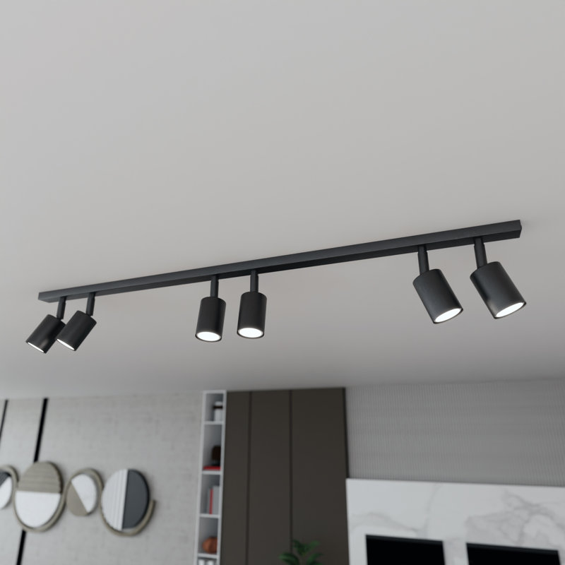 Marlyss Flush Mount, Black