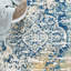 Tapis oriental bleu marine Dip-1150708353
