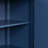 Navy Blue Sideboard With Captivating Geometric Patterns And Retro Metal Handles Timeless Elegance In Blue, Designs, Vintage Handles,-964655410