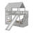 Twin Over Twin Bunk Bed With Trundle-303855705