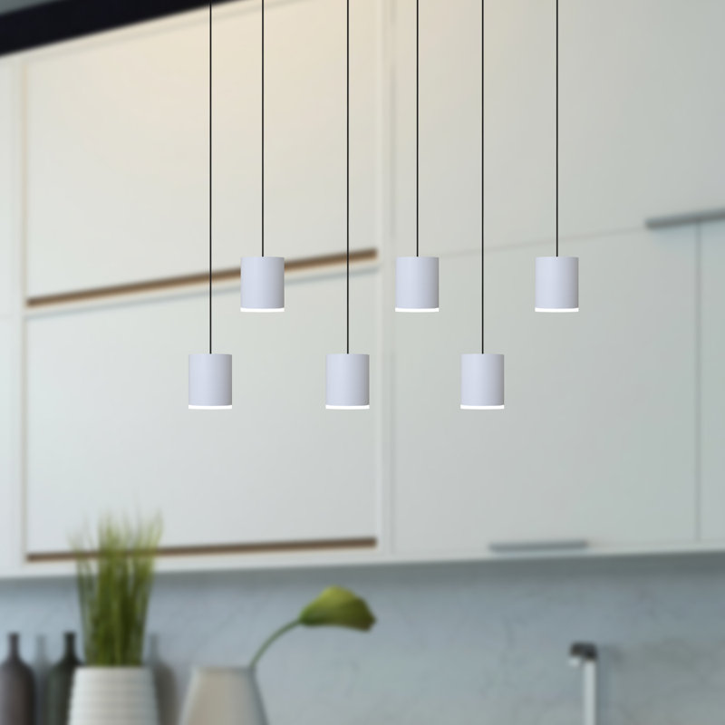 Andromedae 6 - Light Cluster Pendant, White