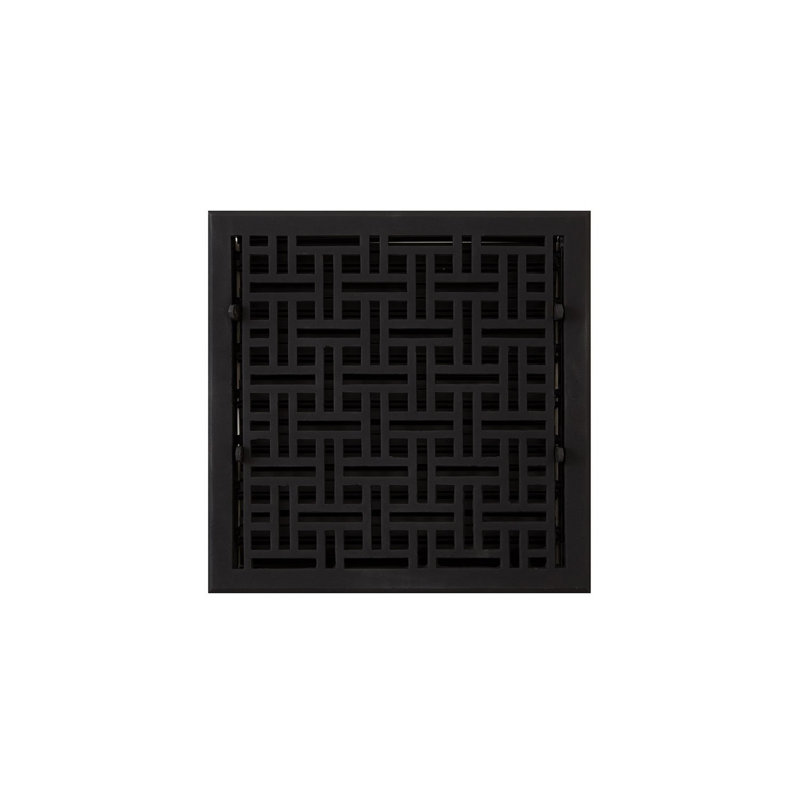 Wicker Style Cast Iron Wall Register