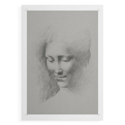 Croquis rétro, reproduction en L seulement - non encadrée