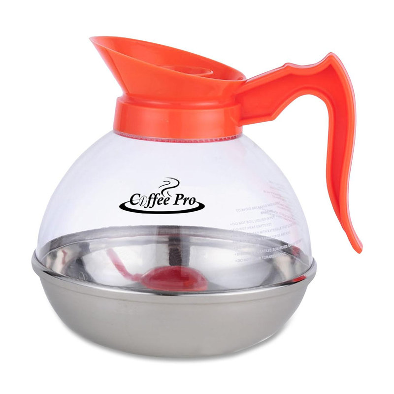 Coffee Pro Unbreakable Decaffeinated Coffee Decanter