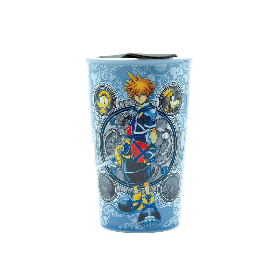 Kingdom Hearts 3 Guiding Key 10Oz Ceramic Travel Mug Silver Buffalo