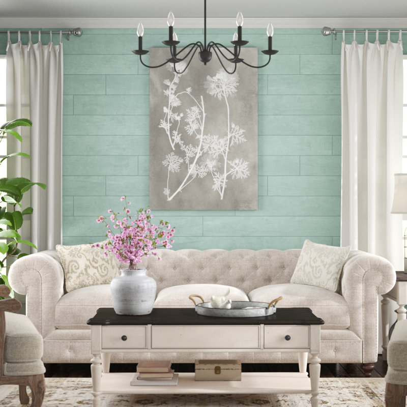 Herbarium Study IV 1 Piece Painting on Canvas, 122cm H x 81cm W, Wrapped Canvas