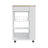 Blosson Kitchen Cart - White Light Oak-1195714923