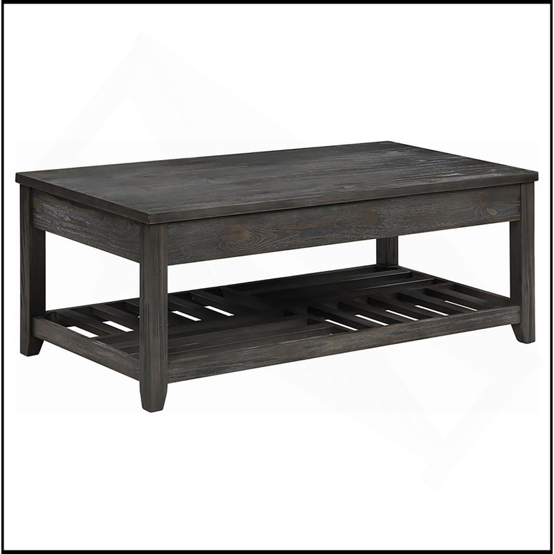 Grey Lift-Top Coffee Table