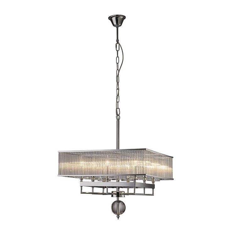 Valmar 8-Light Square/Rectangle Chandelier