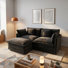 Chenille Sofa, L-shaped Sofa, Living Room Sets, For Small Living Space