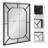 Latitude Run® Ardithe Rectangle Wall Mirror-1047214369