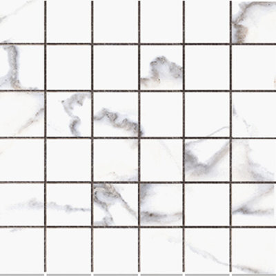 Albuquerque 2" x 2" Matte Porcelain Grid Mosaic Floor and Wall Tile