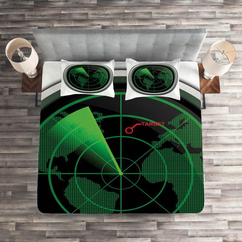 Modern & Contemporary Polyester Coverlet
