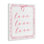 «Cursive Love and Pink Bow», conception de Lucille Price