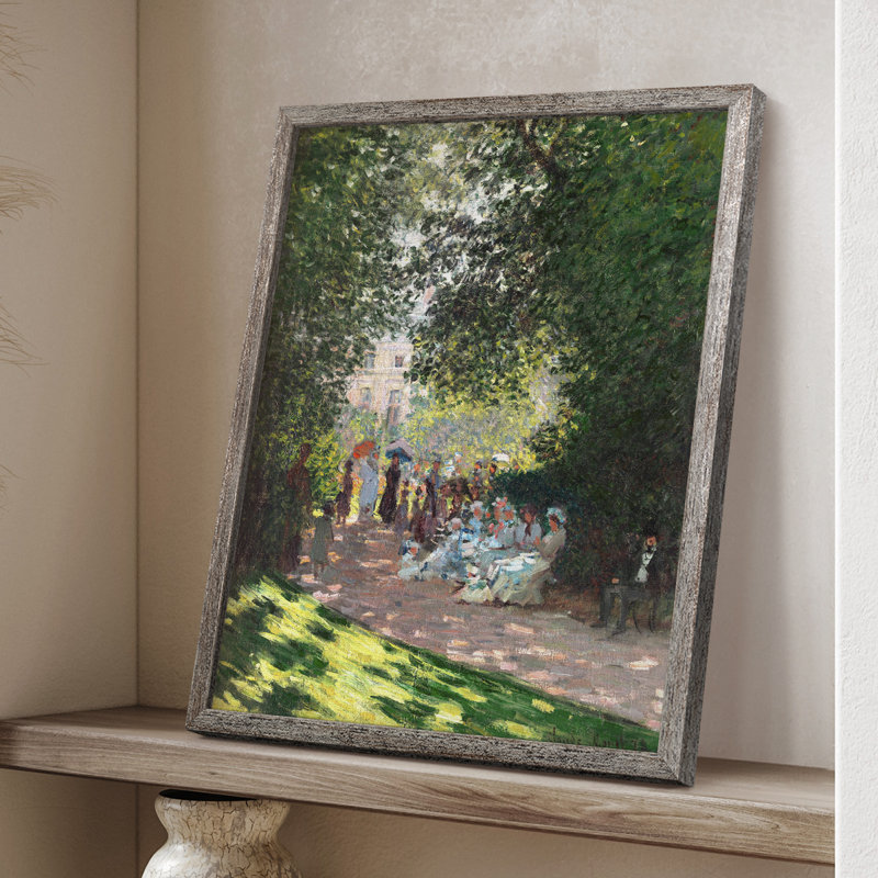 «Vintage Landscape XLVI», reproduction encadrée - bois massif