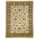 Hand Knotted Wool Area Rug in Ivory And Black