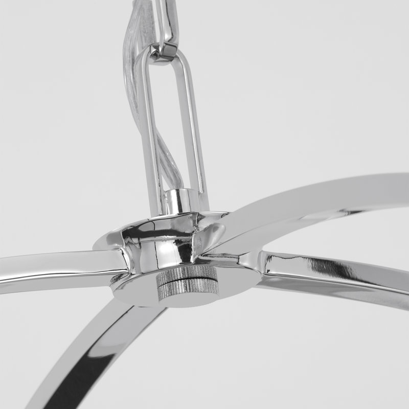 Garland 3 - Light LED Chandelier, Polished Nickel