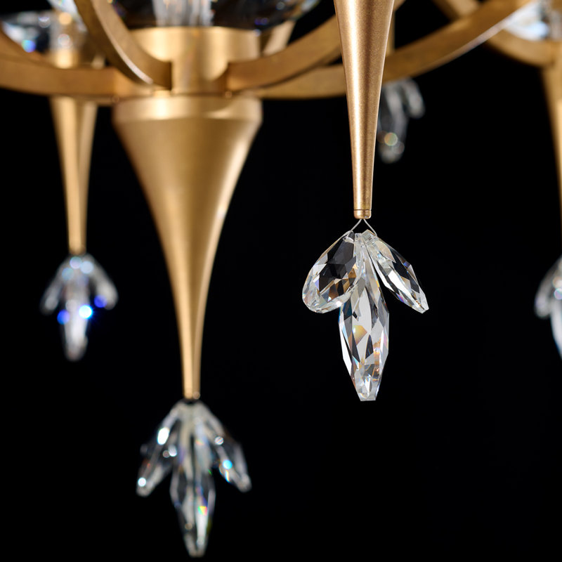 Waverly 12 - Light Empire Chandelier, French Gold