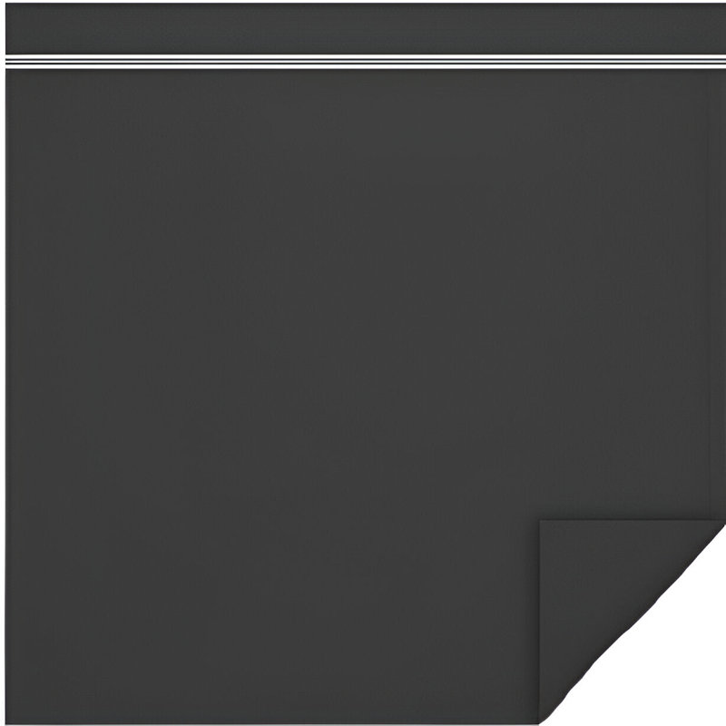 400TC Cotton Classic Luxurious Embroidery Cotton 4 Piece Sheet Set Fitted Sheet Fits Upto 16" Deep Pocket, Black/White